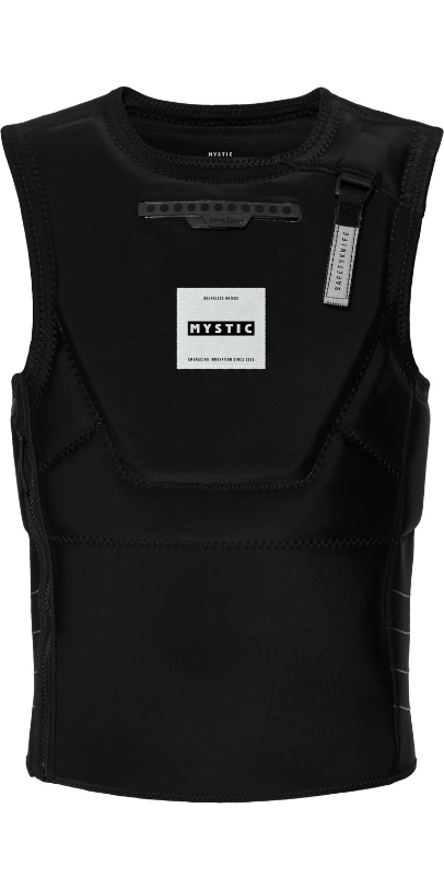 Gilet D'impact Mystic Block Kite - Homme, Couleur Retro Orange, Mousse Clash, Néoprène - Pour Kitesurf